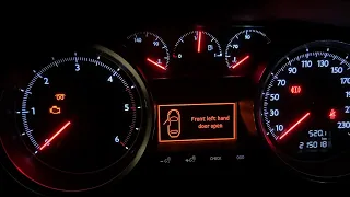 Peugeot 508 1.6 HDi (82kw/112hp) Diesel cold start -20°C