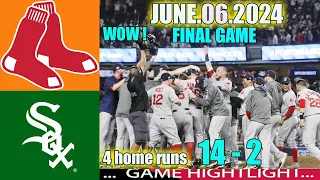 Boston Red Sox vs. White Sox (06/06/24) FULL GAME Highlights | MLB Season 2024