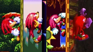 All Knuckles Climbing Animations