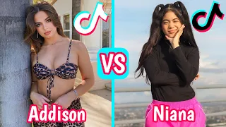 Addison Rae Vs Niana Guerrero TikToks 2021