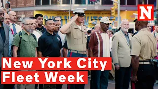 Inside New York City Fleet Week As Marines Descend On The Big Apple