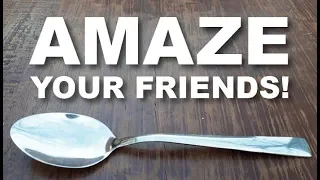 EASY Magic Trick with ANY Spoon! (Amazing Beginner Trick!)
