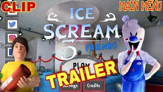 Ice Scream 5 Trailer Gameplay || Ice Scream 5 Fan Made  || Ice Scream 5