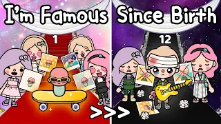 I’m Famous Since Birth Part 2😎⭐️🏆 Sad Story | ฉันเป็นดาราตั้งแต่เกิด | Toca Life Story | Toca Boca