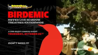 RiffTrax Live: BIRDEMIC announcement trailer