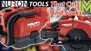 HILTI Nuron 7 1/4 Circular saw/NURON Cordless Vacuum!