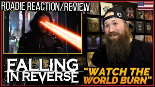 ROADIE REACTIONS | Falling In Reverse - "Watch The World Burn"