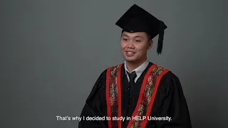 HELP University 2019 Convocation Interview with Albert Miralda (Bandung City, Indonesia).