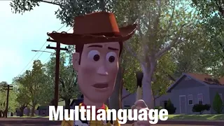 Woody saying "No! No! No! No! No! 😞" (Multilanguage)