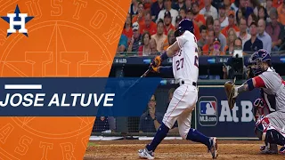 BOS@HOU Gm 1: Jose Altuve leads Astros with three homers in Game 1 of the ALDS