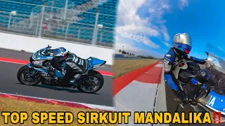 AKANG MV BERASA JADI PEMBALAP MOTOGP‼️SIRKUIT MANDALIKA SEENAK INI❤️