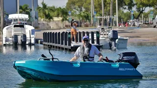 Ultra Affordable Small Plastic Boat 300 Tuffy Debut Chitshow Black Point Marina Miami Boat Ramps