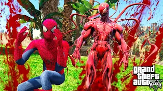 КАК КАРНАЖ СОЖРАЛ ЧЕЛОВЕКА ПАУКА В ГТА 5 МОДЫ! SPIDER MAN ОБЗОР МОДА В GTA 5! ИГРЫ ВИДЕО MODS