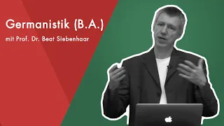 Online-Schnuppervorlesung mit Prof. Dr. Beat Siebenhaar | Germanistik (B.A.)