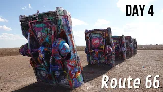 Route 66 Road Trip Day 4 - Texas Panhandle & Reaching the Mid Point! Amarillo to Tucumcari, NM