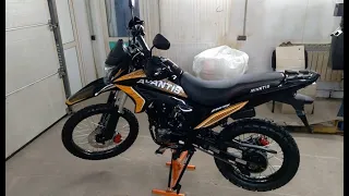 Сборка мотоцикла Avantis MT250 New Enduro.