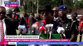 WATCH: Gov Fubara 's Speech At The Inauguration Of Egbeda Internal Roads