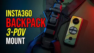 GTA Mode Unlocked!!! The Insta360 Third-Person Backpack Mount will blow your mind away !!!!