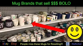 People Always Miss These Popular Mug Brands When Thrifting!