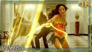 White House fight (Diana vs. Barbara) | Wonder Woman 1984 | 4K UHD