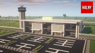 How to build an airport in minecraft.