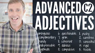 Advanced Adjectives (C2) to Build Your Vocabulary