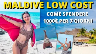 VIAGGIARE ALLE MALDIVE SPENDENDO 1000€, SI PUÒ?!