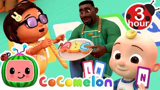 Learning My ABC In Spanish + More | Cocomelon Nursery Rhymes For Kids | Moonbug Kids Fun Zone