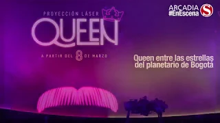 Queen entre las estrellas del planetario de Bogotá