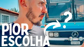 PIOR ESCOLHA! Compramos o ÔNIBUS ERRADO para montar o motorhome?