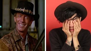Australians Watch “Crocodile Dundee” For The First Time