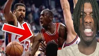 Michael Jordan Highlights 1989 ECF G3 vs Pistons - 46pts, Jordan Rule is Nothing!?!(REACTION)