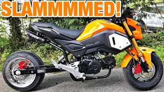 2019 Honda Grom Build: Ep. 8 - 4.5 Inch Lowering Kit