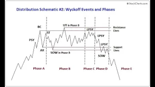 Wyckoff Distribution on Bitcoin 2021 Crash Explained!