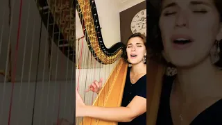 « If I Ain’t Got You » - Alicia Keys 🎶💕 #shorts #harpcover #ifiaintgotyou #harpist #aliciakeys