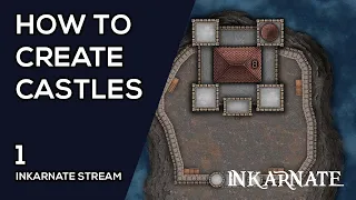 How to Create Castles 1 | Inkarnate Stream