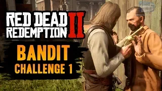 Red Dead Redemption 2 Bandit Challenge #1 Guide - Hold up 5 townsfolk