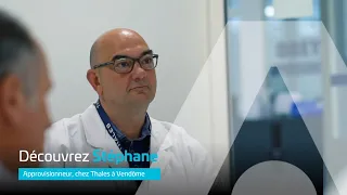 Découvrez Stéphane, approvisionneur, chez Thales à Vendôme - Thales