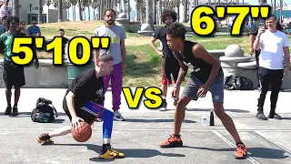 The Professor vs 6'7" Hooper