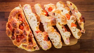 Super Quick & Delicious Focaccia | Easy Italian Flatbread Recipe