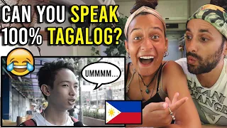 TAGALOG Challenge: Can FILIPINOS Speak Their Own Language? (UNEXPECTED Answer)