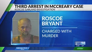 3rd person charged in killing of McCreary County man