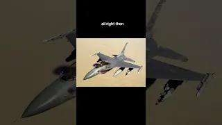 The F16 got himself a drone