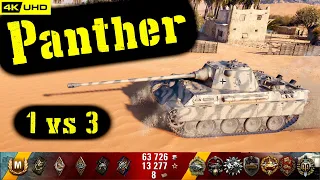 World of Tanks Panther Replay - 8 Kills 3.6K DMG(Patch 1.6.1)