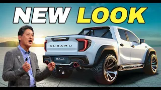 CEO of Subaru JUST RELEASED A Preview of A New Small Truck and SHOCKED The Industry!