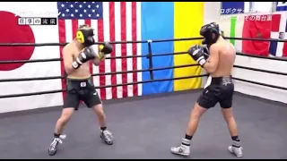 Naoya Inoue Sparring vs Super-Bantamweight Azat Hovhannisyan - 井上尚弥 | ボクシング