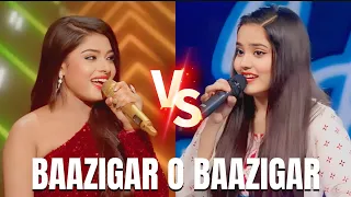 Baazigar O Baazigar | Kumar Sanu & Arunita Kanjilal, Bidipta Chakraborty | India Idol | #shorts