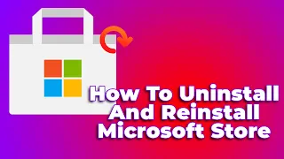 How To Uninstall and Reinstall Microsoft Store in Windows 10/11[NEW WAY❗](2024) ✅