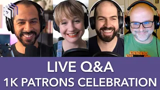Episode 118: Live Q&A 1k Patrons Celebration | Beyond the Screenplay