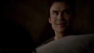 Damon Messes With Katherine's Head - The Vampire Diaries 5x11 Scene